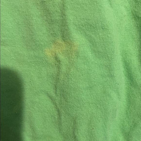 Champion Lime Green Logo Long Sleeve Tee - Picture 5 of 5